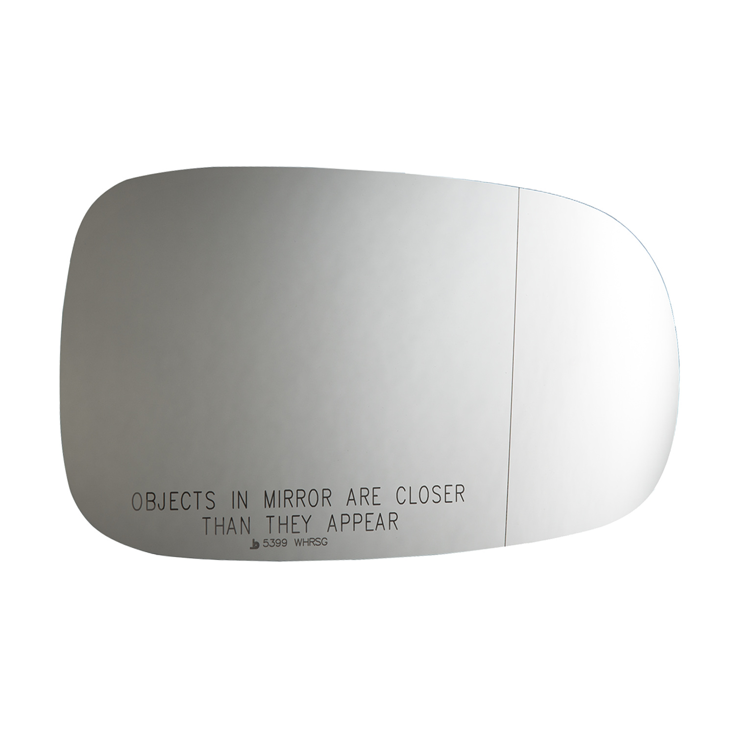 SIDE VIEW MIRROR HEATED W WIDE ANGLE MOUNT
